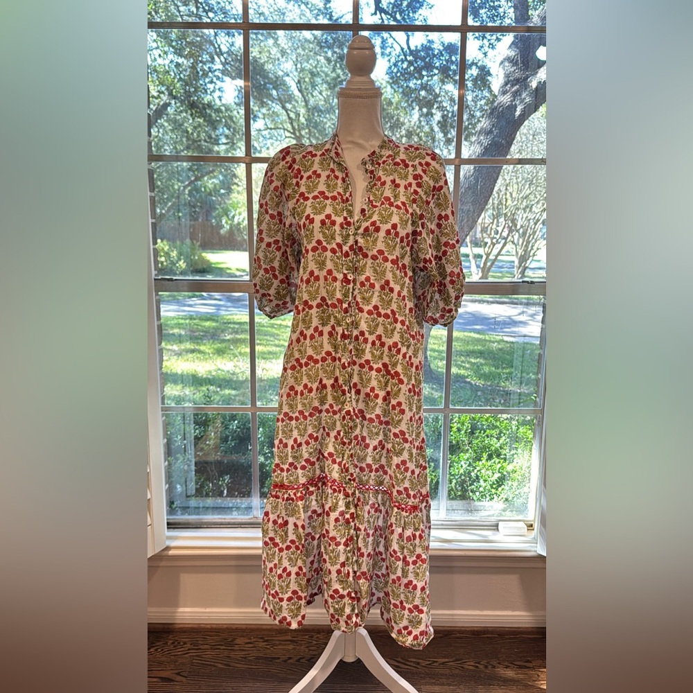 Ro’s Garden Block Print Dress
